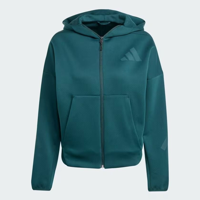  Áo Hoodie Nữ Khóa Kéo Dọc Thân adidas Z.N.E. 