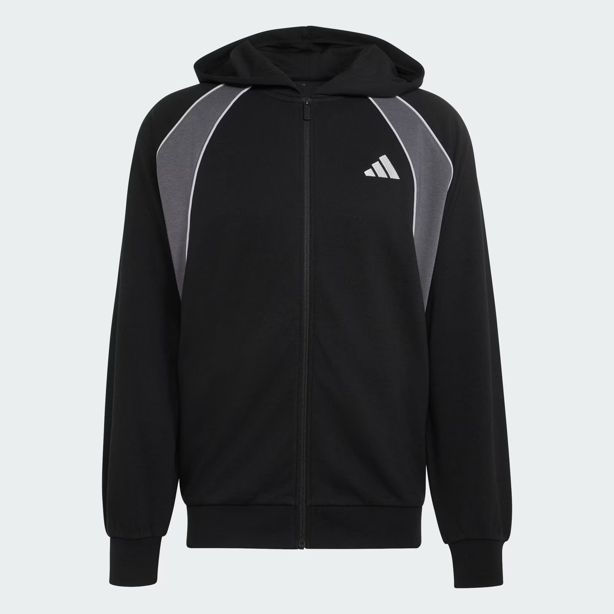  ÁO TRACK TOP NAM ADIDAS MFrench FRENCH TERRY COLOUR ESSENTIALS COLOR-BLOCK - KF4224 