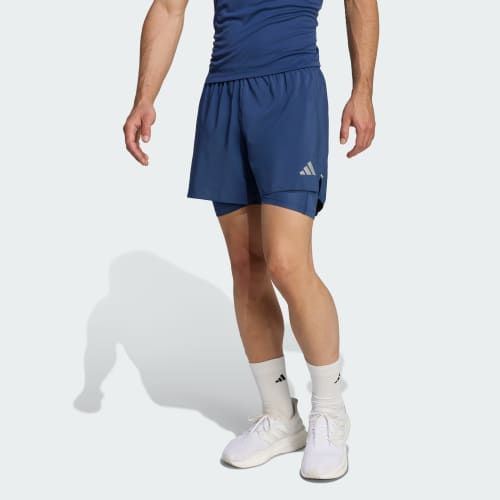  QUẦN SHORT NAM ADIDAS ADI365 RUNNING ESSENTIALS 2IN1 - JZ7774 
