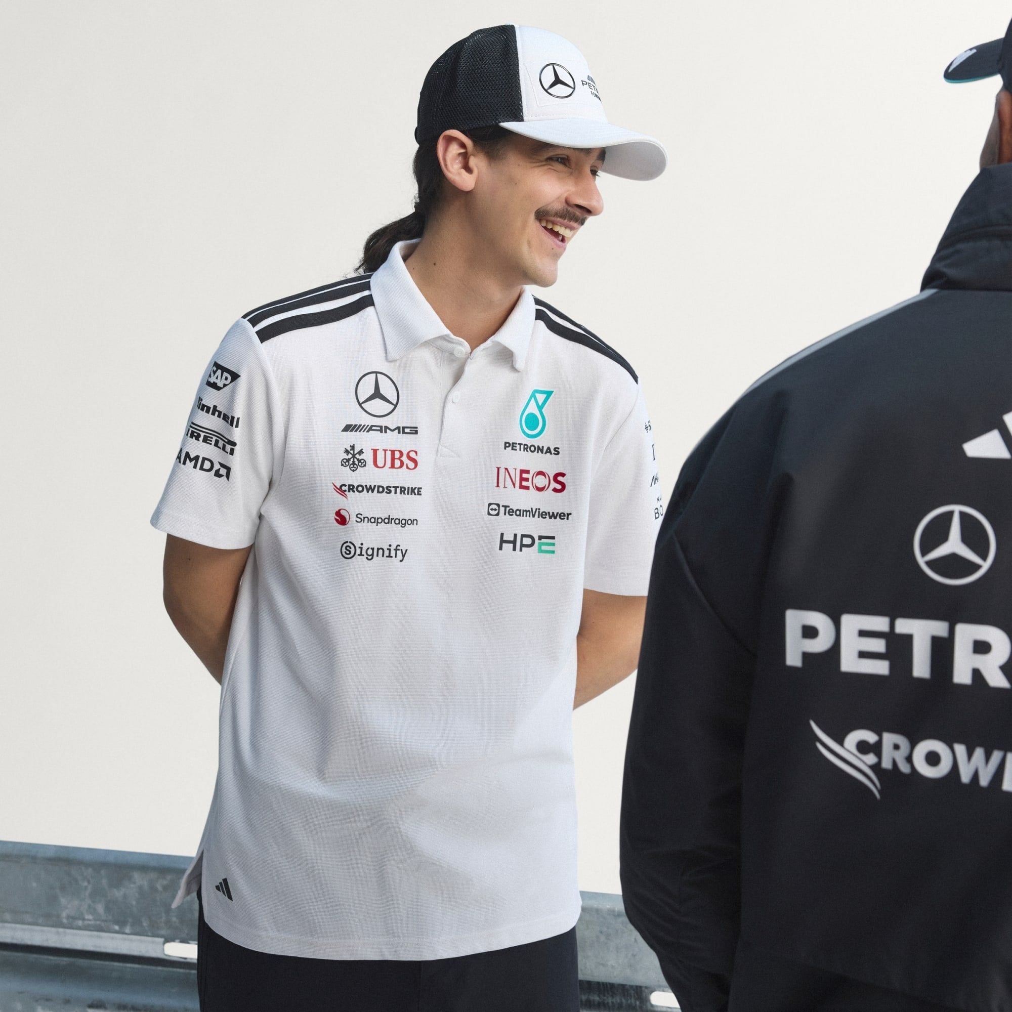  ÁO POLO NAM ADIDAS MERCEDES - AMG PETRONAS FORMULA 1 TEAM ENGINEERS 