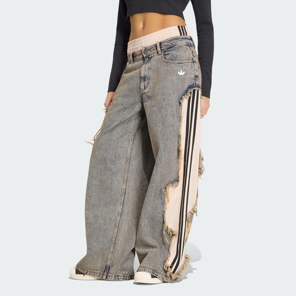  QUẦN DÀI NỮ ADIDAS DENIM ADILENIUM 5.0 DECONSTRUCTED - KY5193 