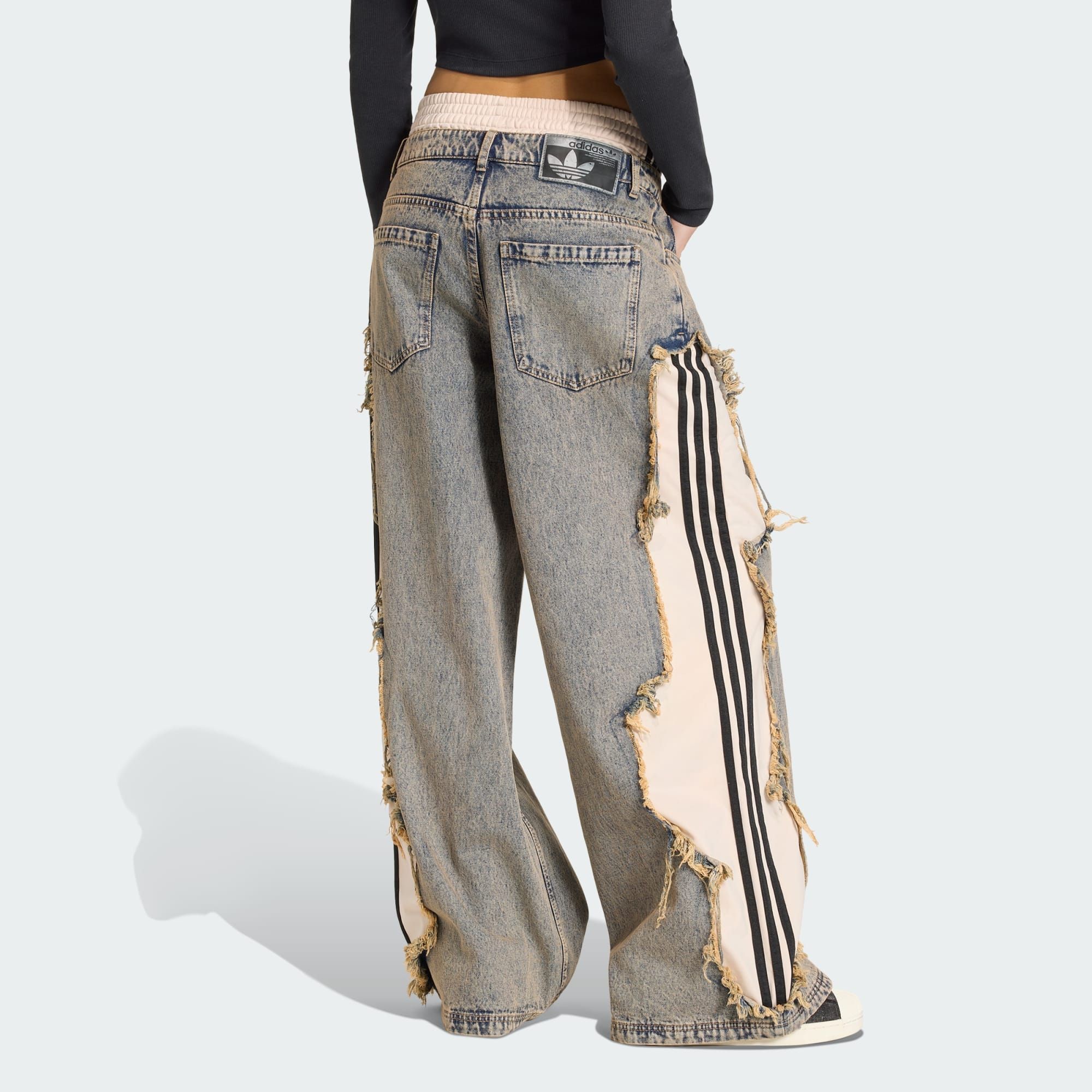  QUẦN DÀI NỮ ADIDAS DENIM ADILENIUM 5.0 DECONSTRUCTED - KY5193 