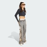  QUẦN DÀI NỮ ADIDAS DENIM ADILENIUM 5.0 DECONSTRUCTED - KY5193 