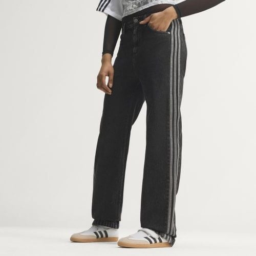  Quần Dài Nữ Adidas DENIM ỐNG ĐỨNG CẠP VỪA FIREBIRD - KQ6488 