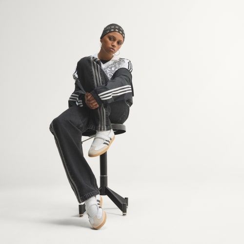  QUẦN DÀI NỮ ADIDAS DENIM ỐNG ĐỨNG CẠP VỪA FIREBIRD - KQ6488 