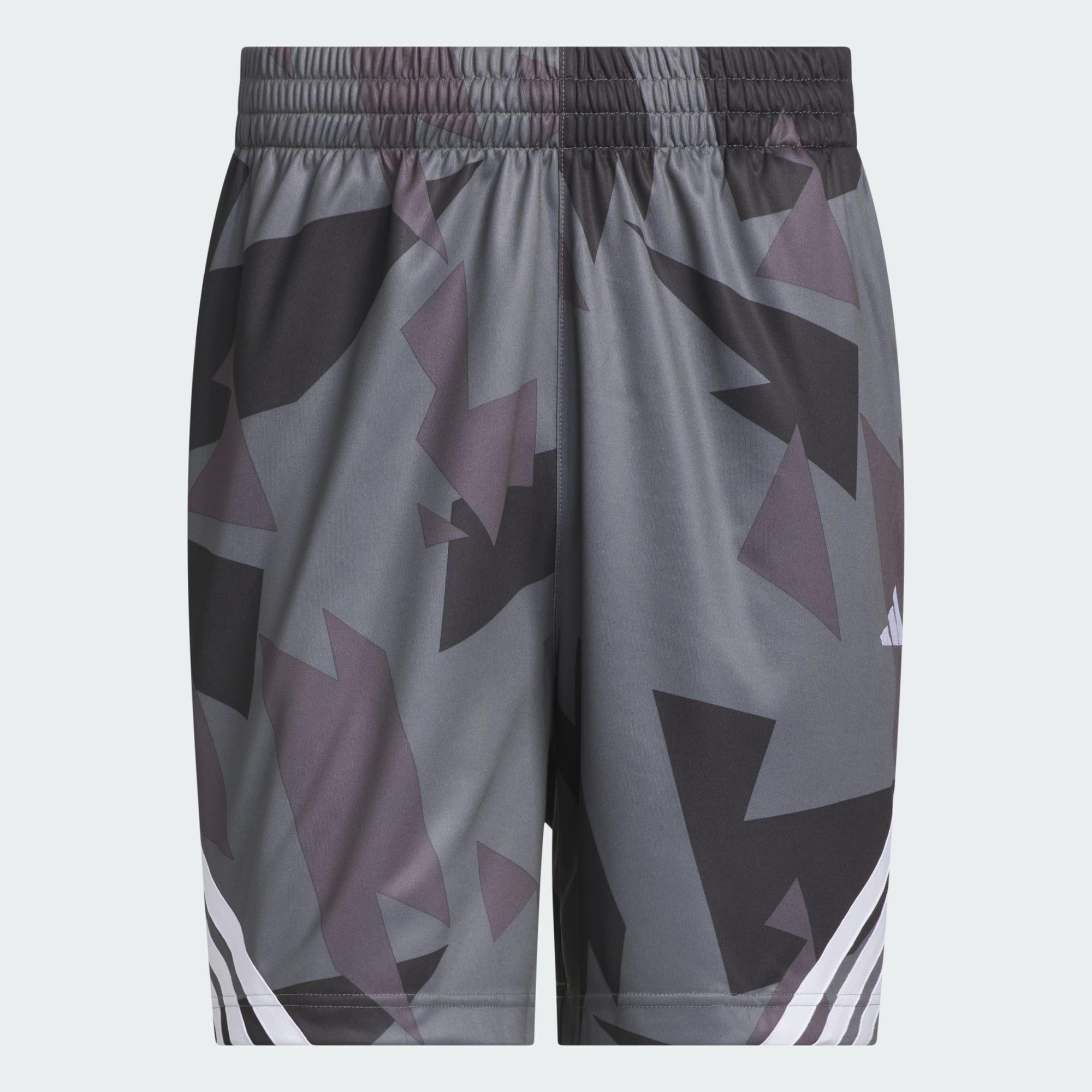  QUẦN SHORT NAM ADIDAS BASKETBALL 3-STRIPES AOP 