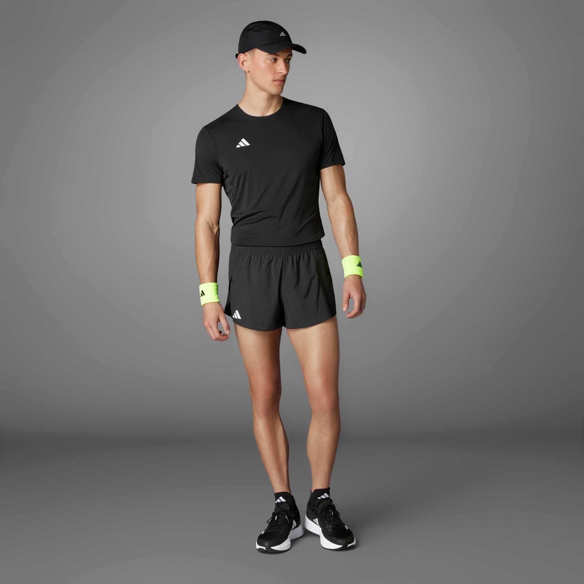 Quần Short Nam Chạy Bộ Xẻ Gấu Adizero Essentials 