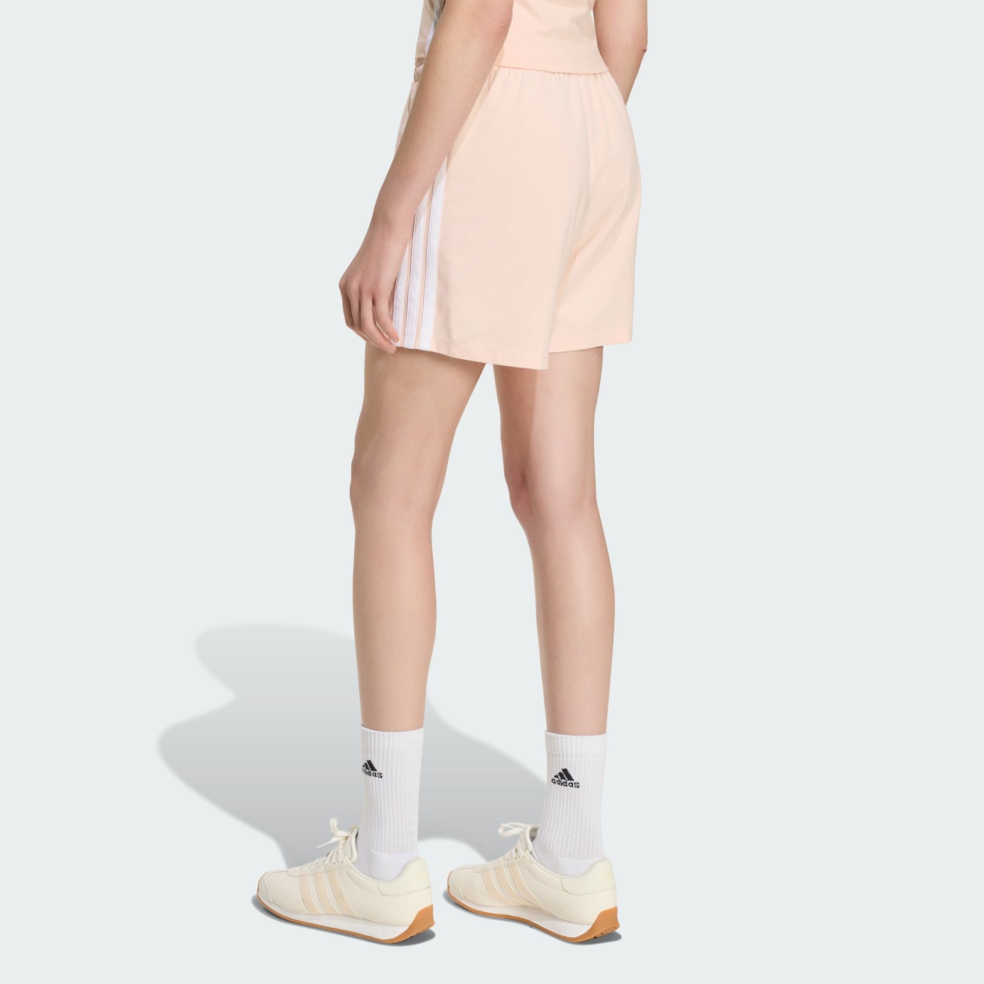  QUẦN SHORT NỮ ADIDAS COTTON 3 GẠCH ESSENTIALS - KD4777 