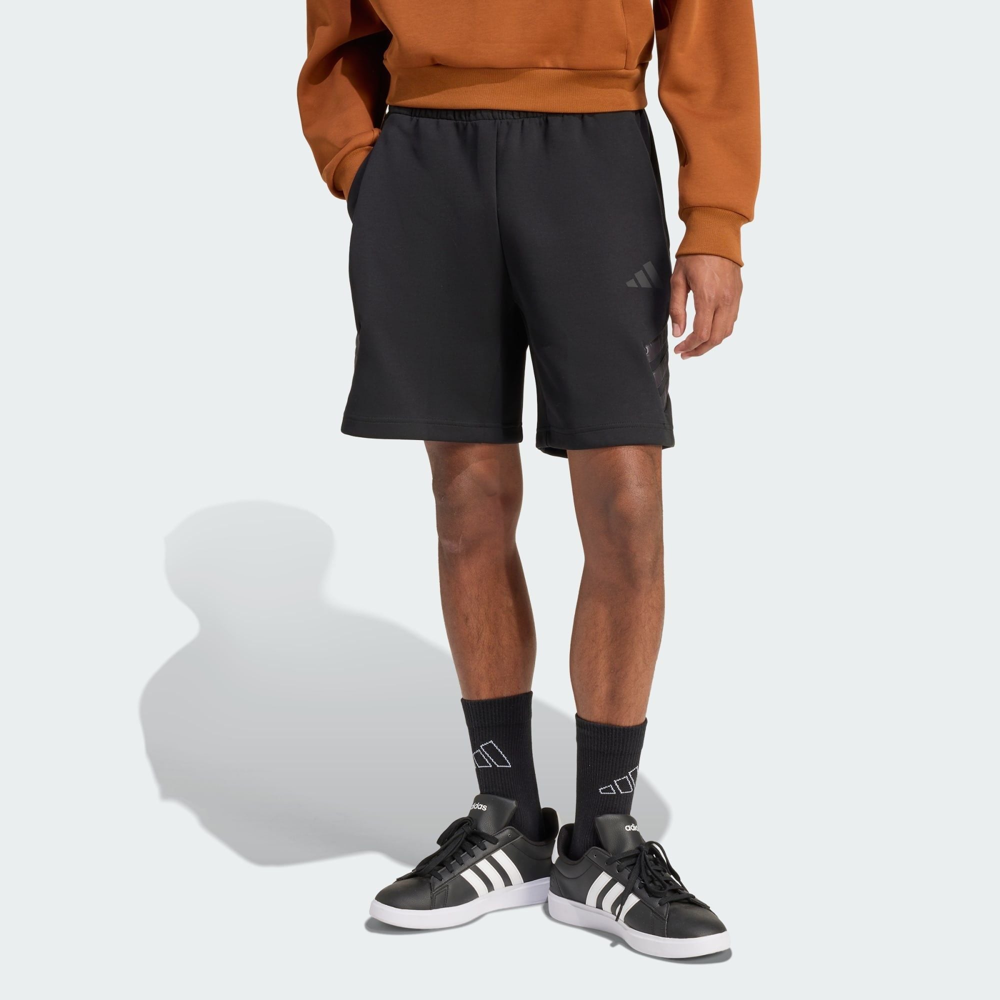  QUẦN SHORT NAM DỆT 3 SỌC FUTURE ICONS 