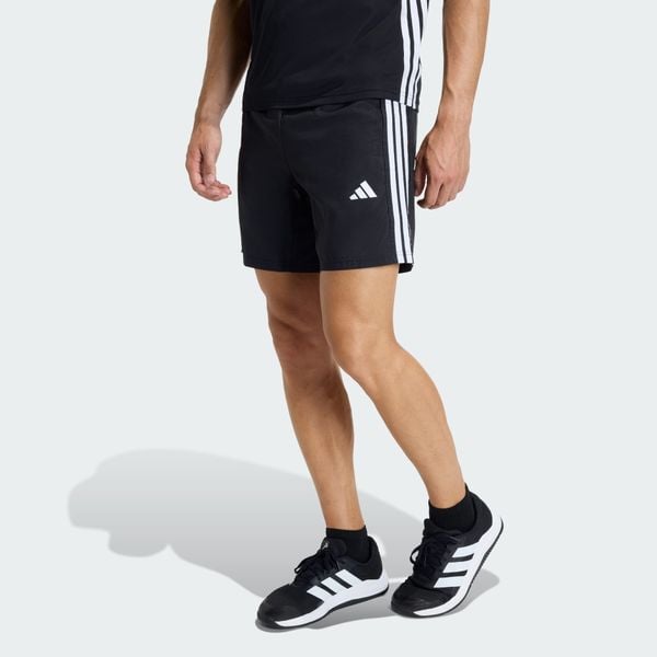  QUẦN SHORT NAM DỆT CƠ BẢN 3 GẠCH WORKOUT ESSENTIALS 