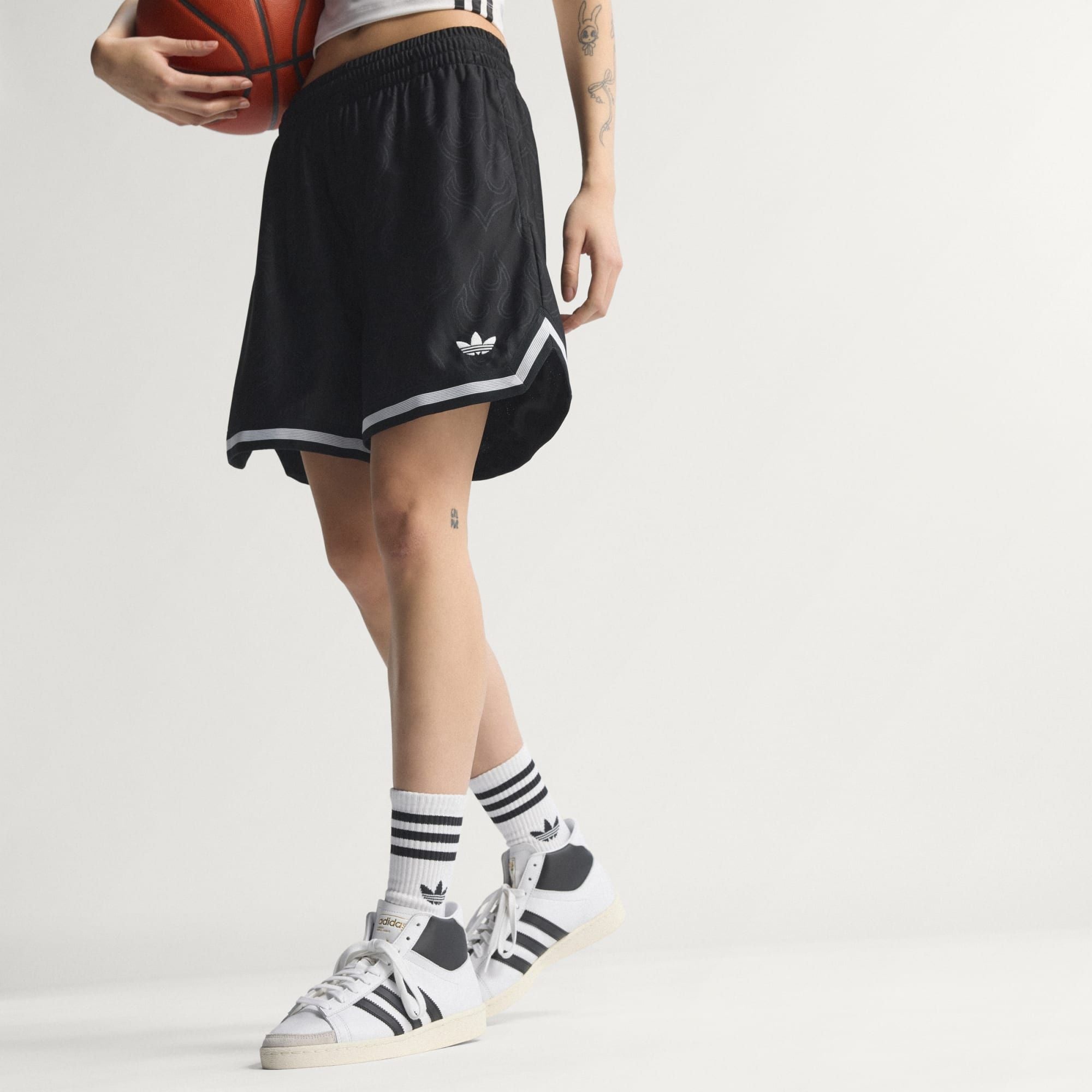  Quần Short Nam và Nữ Originals Basketball Flame 