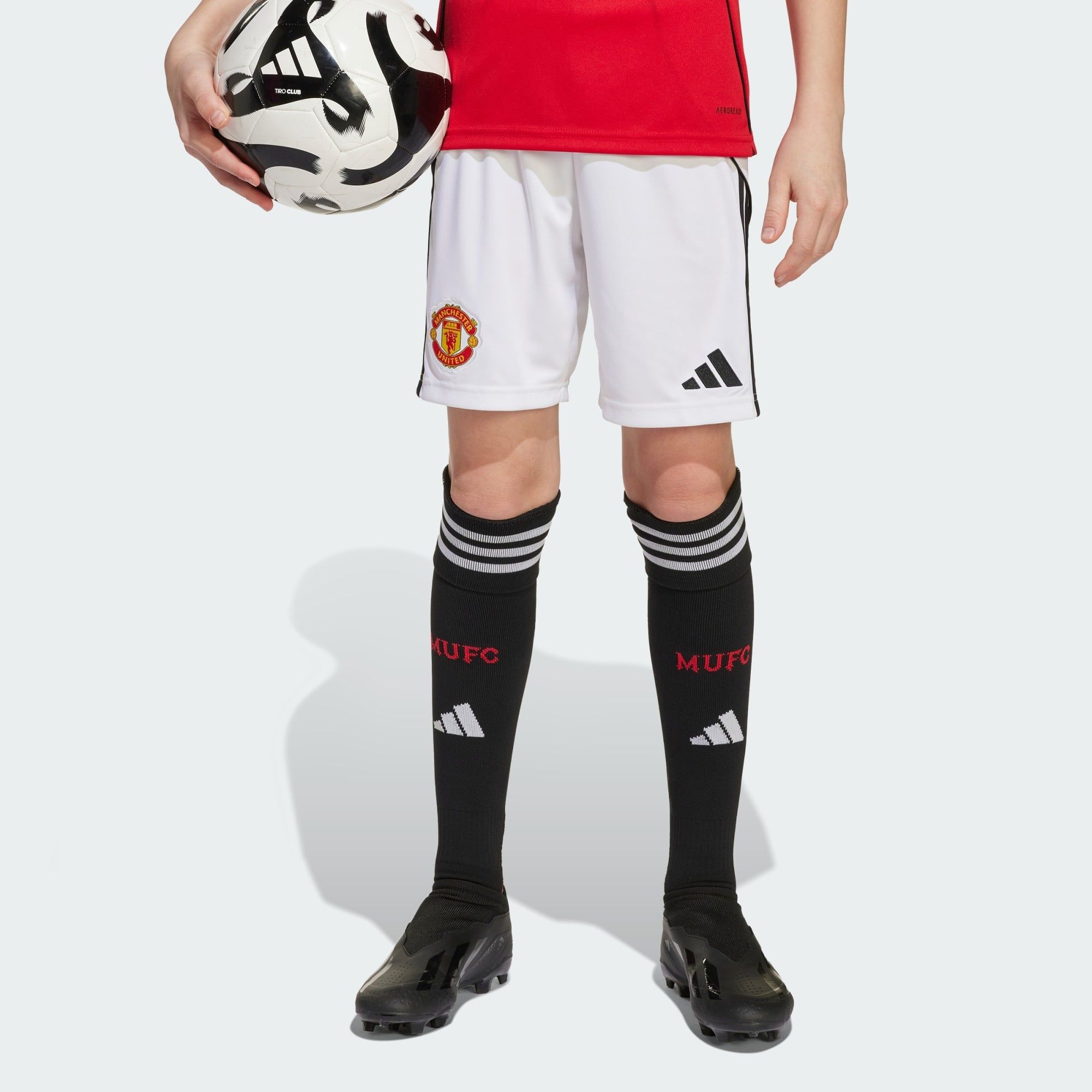  Quần Short Trẻ Em Sân Nhà Manchester United 25/26 