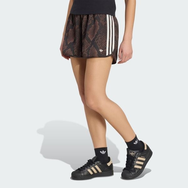 Quần short Nữ Adidas SATIN HOẠ TIẾT DA RẮN - KX1896 