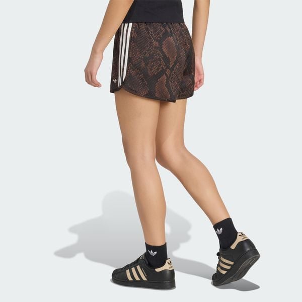  Quần short Nữ Adidas SATIN HOẠ TIẾT DA RẮN - KX1896 