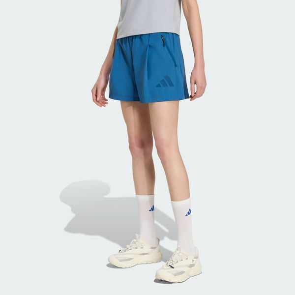  Quần Short Nữ Vải Dệt Adidas Z.N.E. 