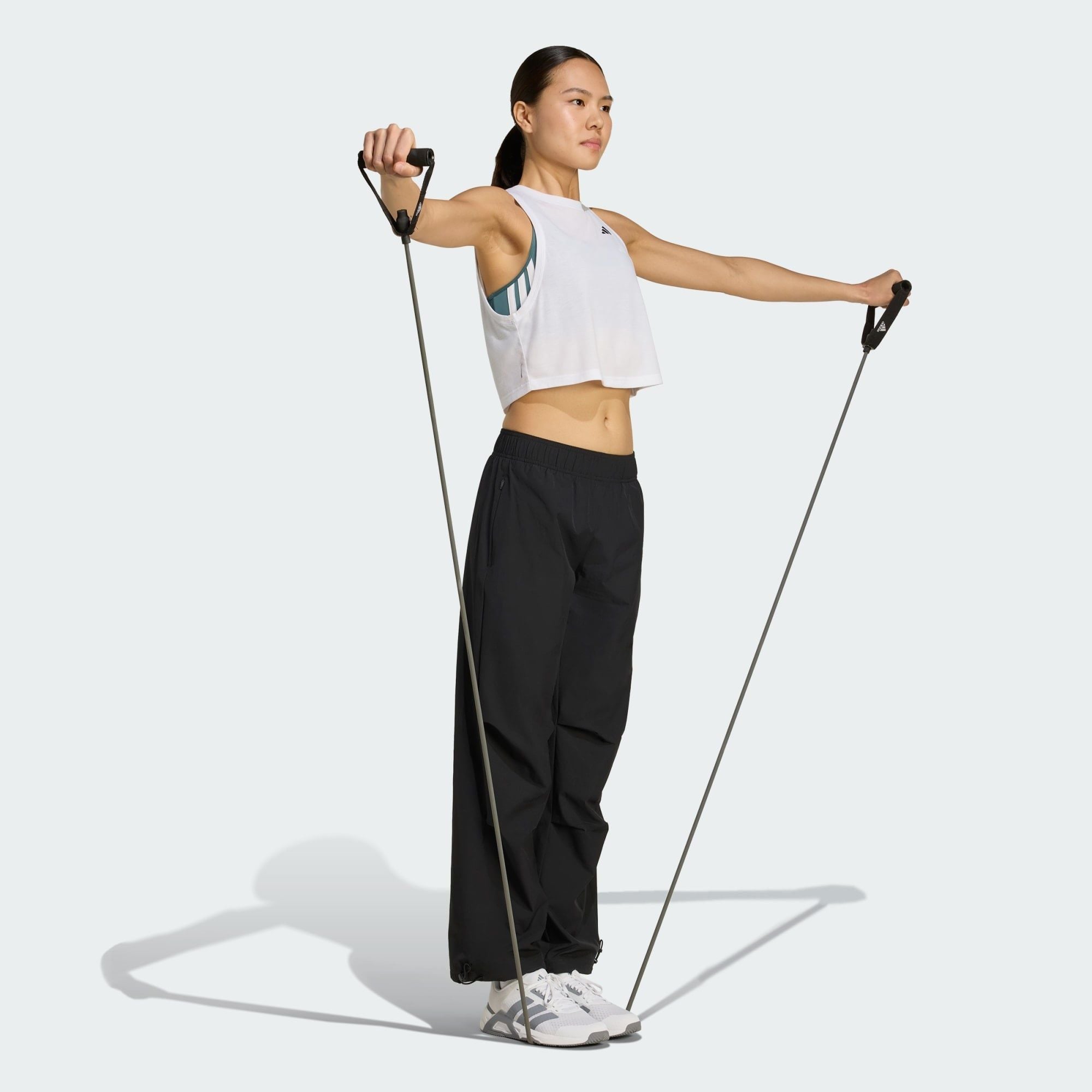  Quần Dài Nữ Tập Luyện Vải Dệt Workout Essentials 