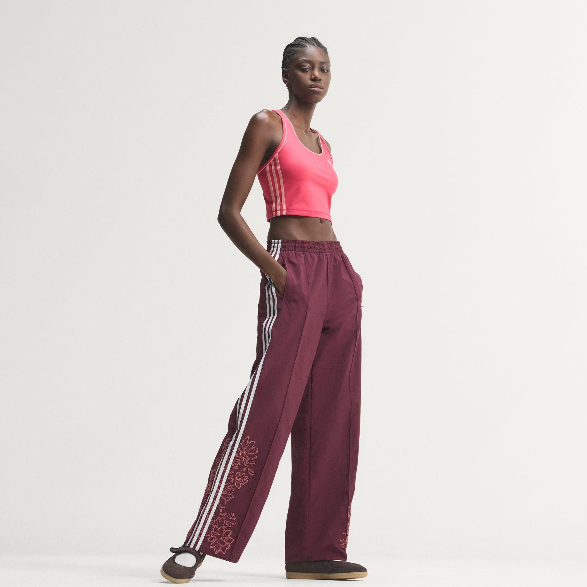  QUẦN TRACK PANT NỮ DÁNG RỘNG FLORAL GFX FIREBIRD - KX1878 