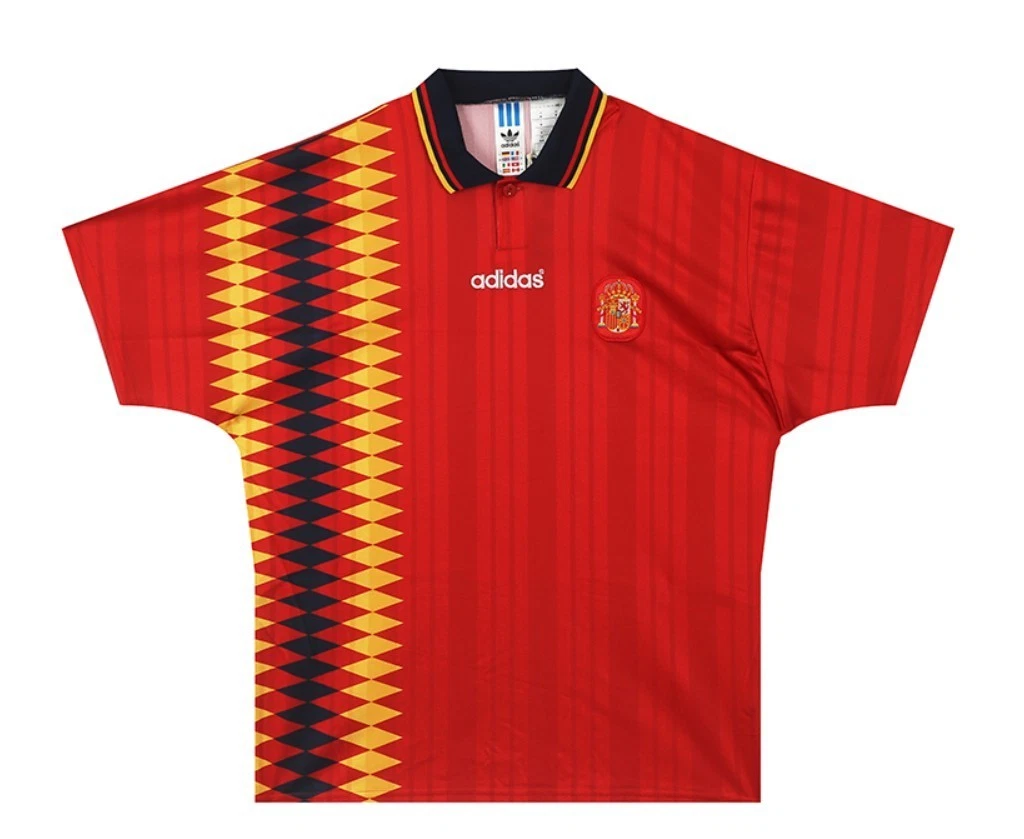  Áo T - Shirt Nam Tây Ban Nha 1994 Remake Home Jersey Adidas JN3707 