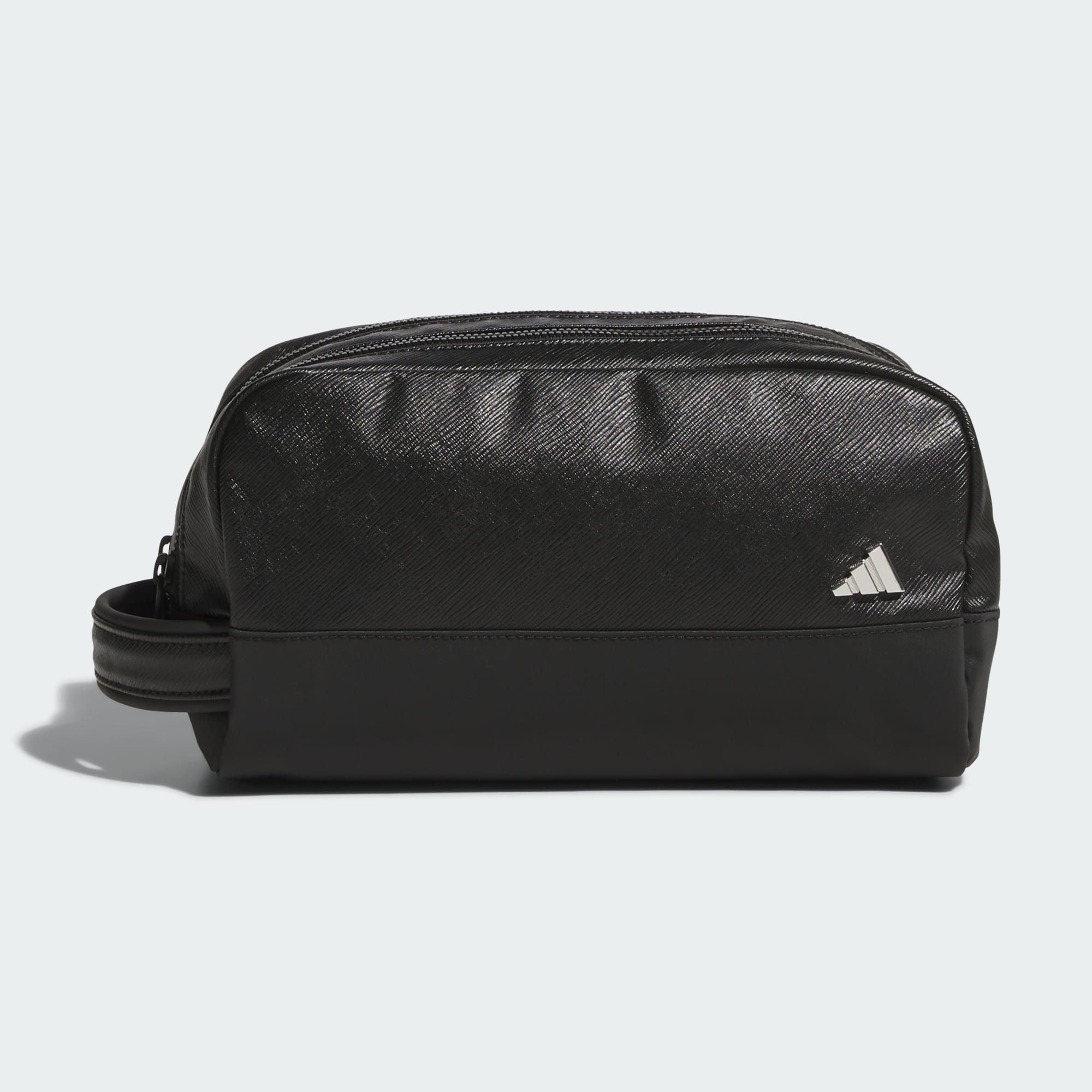  TÚI POUCH DA PU UNISEX KHÓA KÉO KÉP 
