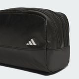  TÚI POUCH DA PU UNISEX KHÓA KÉO KÉP 