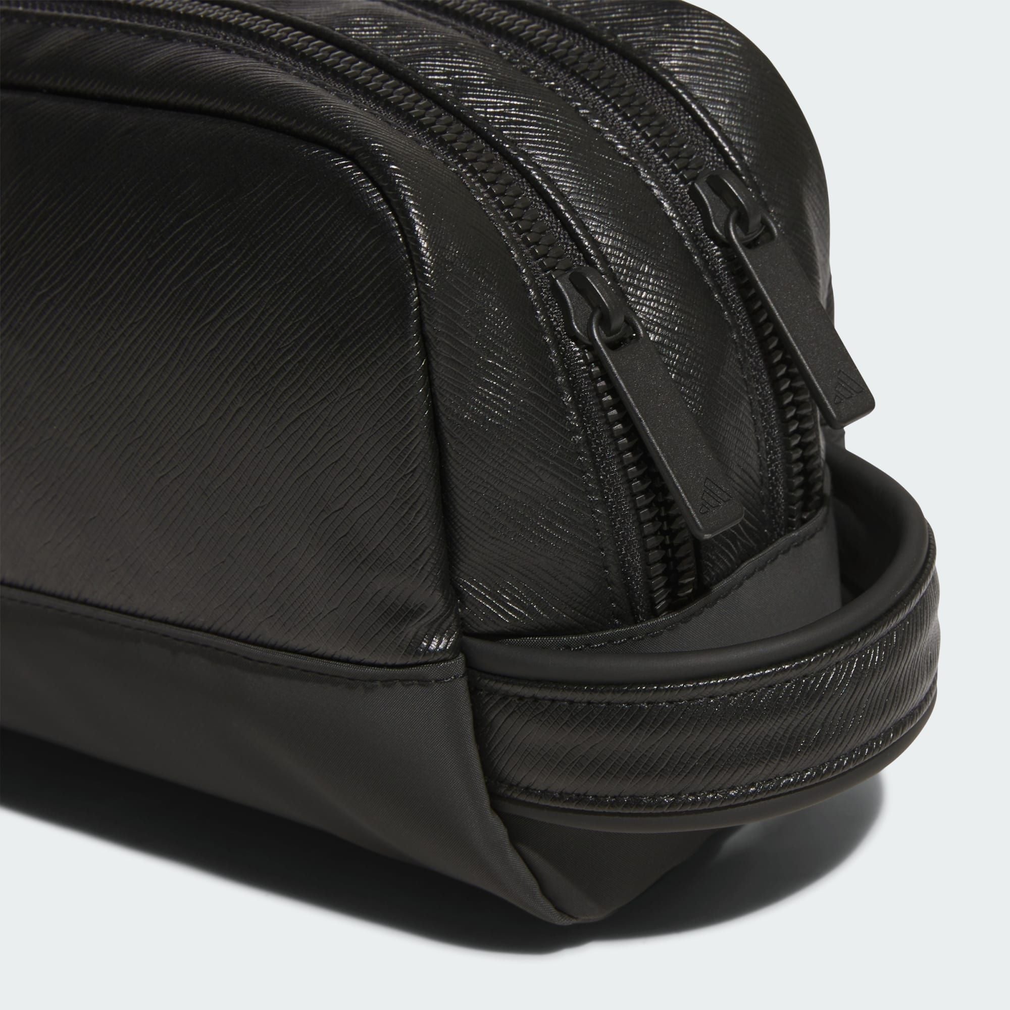  TÚI POUCH DA PU UNISEX KHÓA KÉO KÉP 