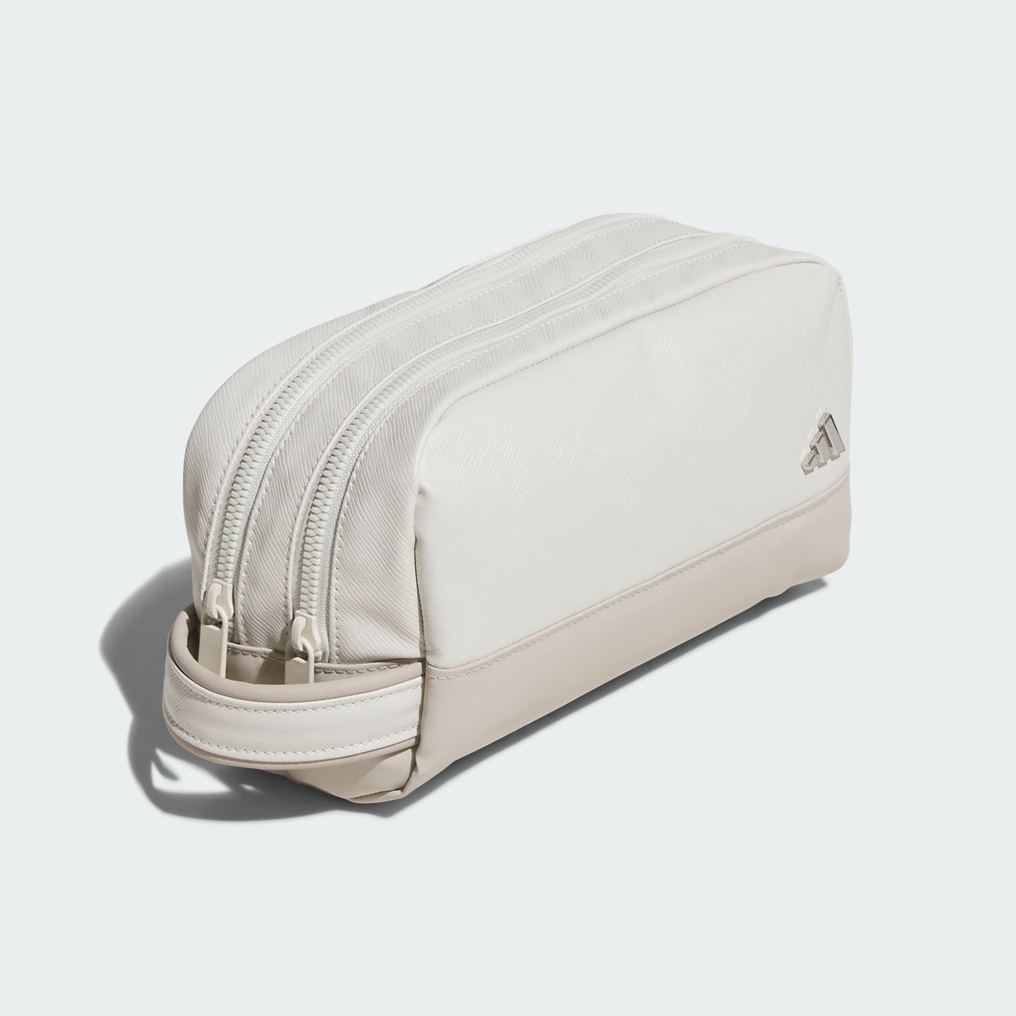  TÚI POUCH DA PU UNISEX KHÓA KÉO KÉP 