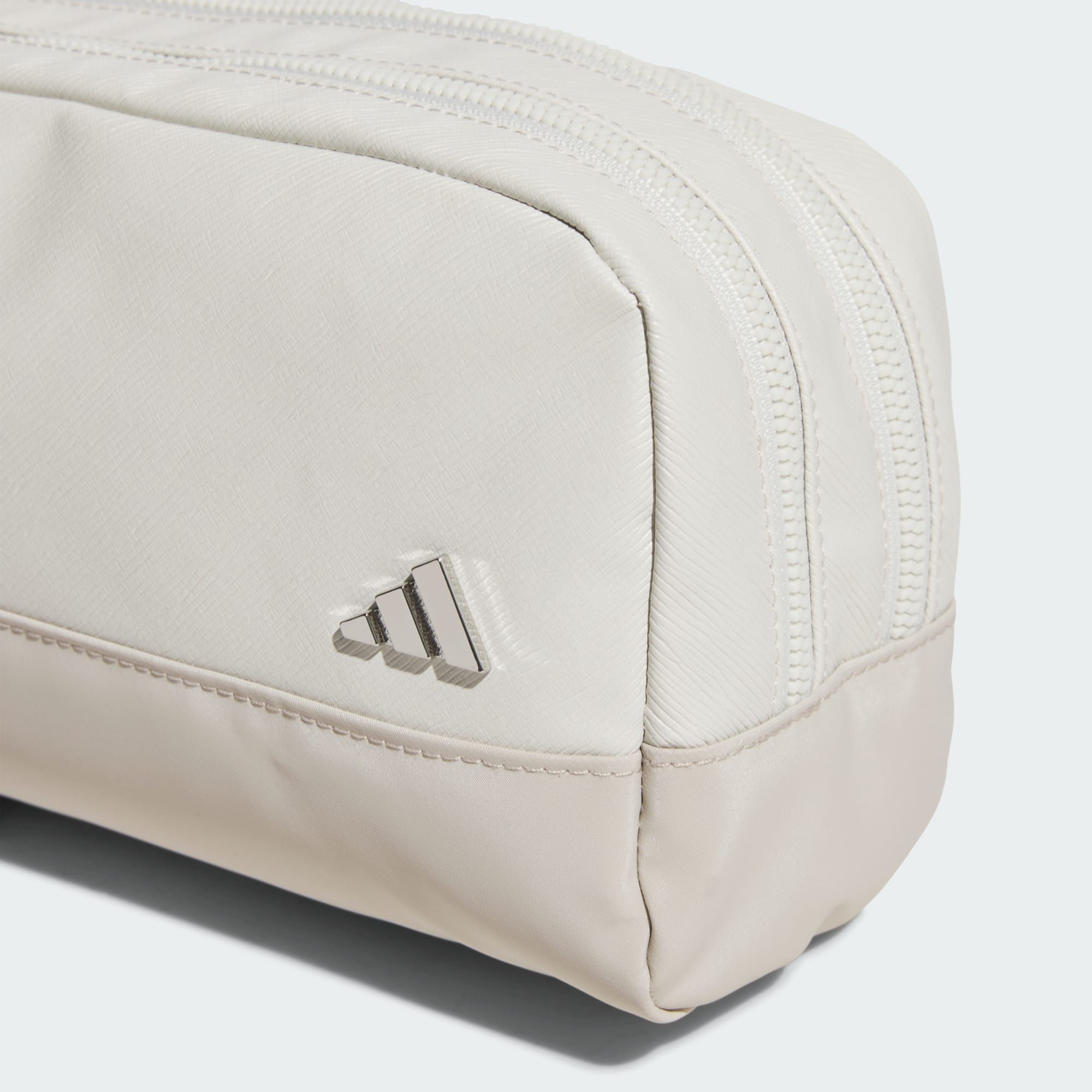  TÚI POUCH DA PU UNISEX KHÓA KÉO KÉP 