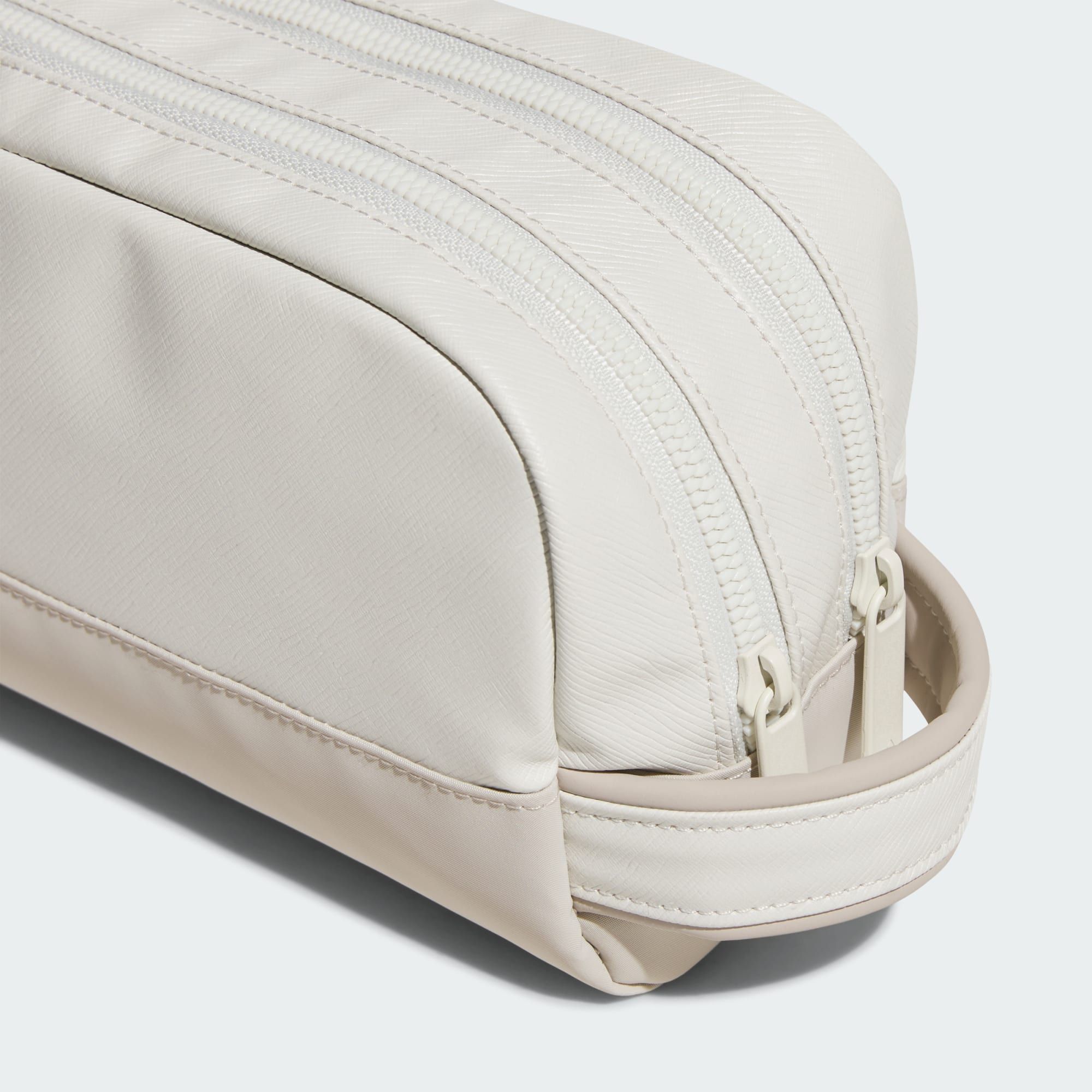  TÚI POUCH DA PU UNISEX KHÓA KÉO KÉP 