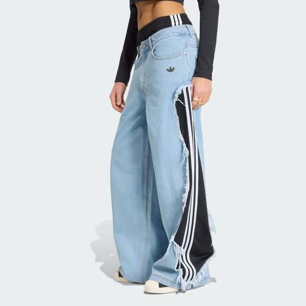  QUẦN DÀI NỮ ADIDAS DENIM ADILENIUM 5.0 DECONSTRUCTED - KY5192 