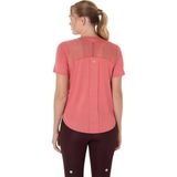  Áo T-shirt chạy bộ ASICS ROAD V-NECK SS TOP Nữ - 2012C985.700 