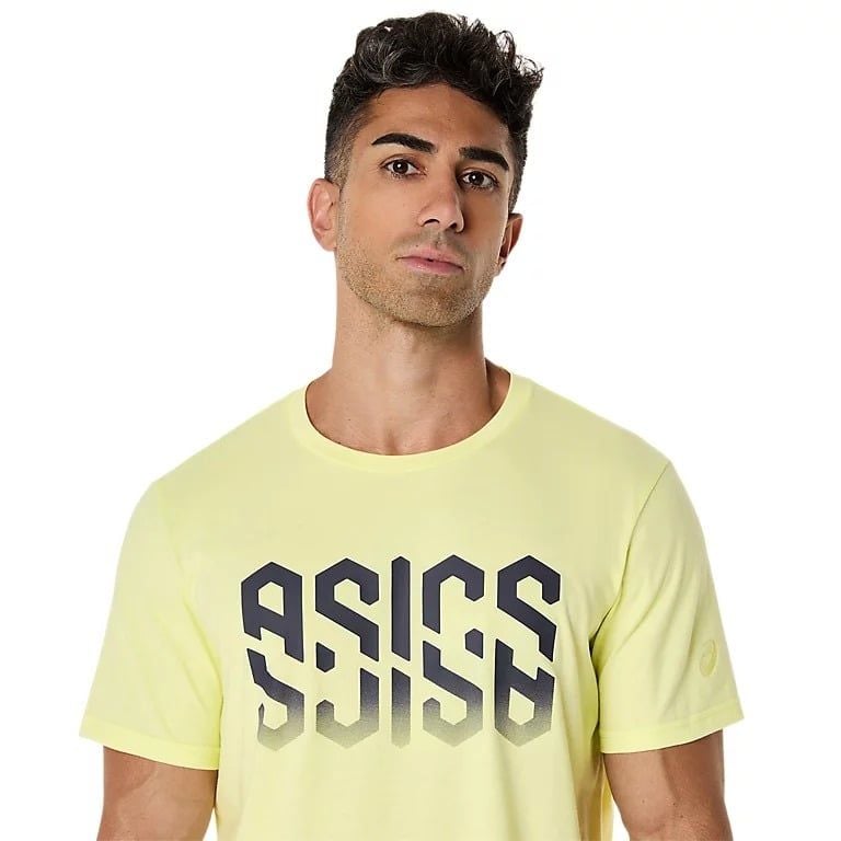  Áo T-shirt tập luyện ASICS HEX GRAPHIC COTTON BLEND TEE Nam - 2031E901.751 