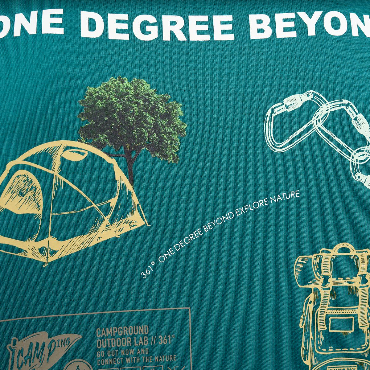  Áo T-shirt 361º Nam W552533109-3C 