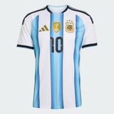 Áo thun Nam Đấu Sân nhà Argentina 26 Replica Messi 
