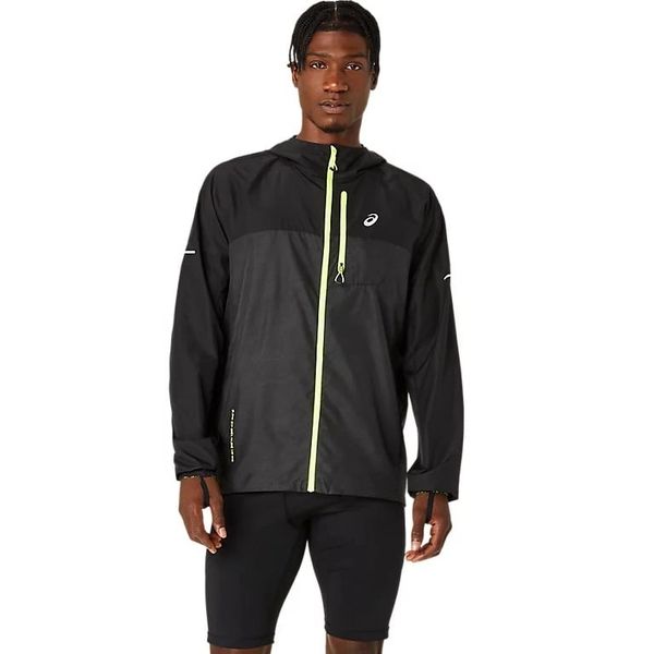  Áo khoác gió chạy bộ ASICS Nam Fujitrail Packable Windbreaker 2011C991.001 