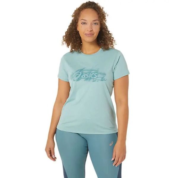  Áo T-shirt chạy bộ ASICS Nữ - 2012C920.400 