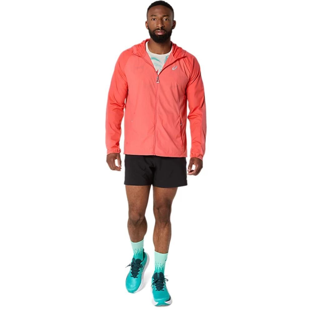  Áo khoác gió chạy bộ ASICS ROAD PACKABLE JACKET Nam - 2011D084.700 