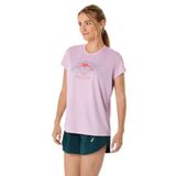  Áo T-shirt chạy trail ASICS FUJITRAIL LOGO SS TOP Nữ - 2012C971.700 