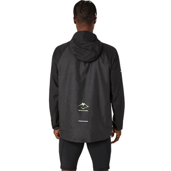  Áo khoác gió chạy bộ ASICS Nam Fujitrail Packable Windbreaker 2011C991.001 