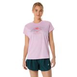  Áo T-shirt chạy trail ASICS FUJITRAIL LOGO SS TOP Nữ - 2012C971.700 