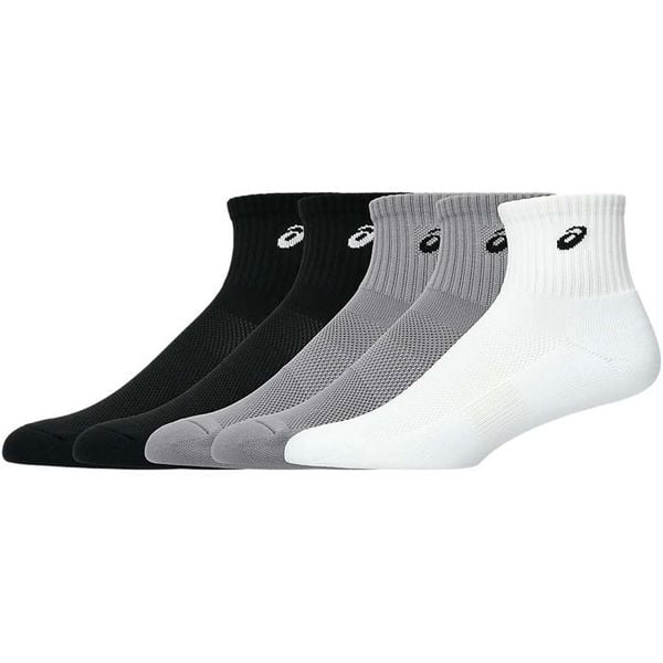  Tất Unisex ASICS Middle Socks 5P 3033B635.101 