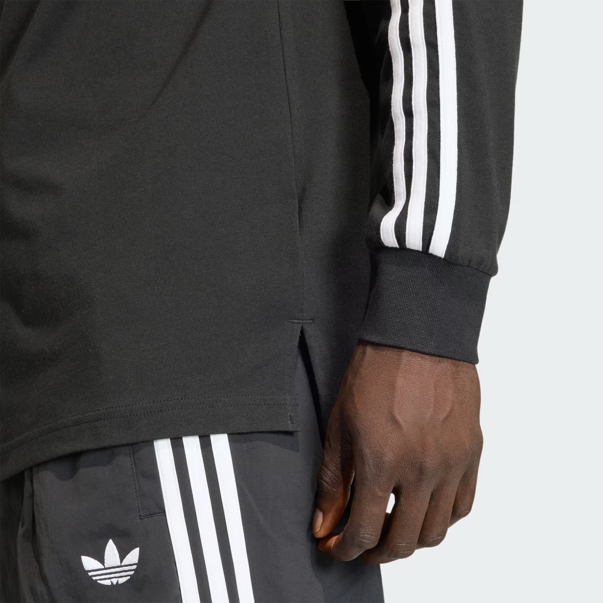 ÁO POLO DÀI TAY NAM ADIDAS 3 SỌC - KE3576 