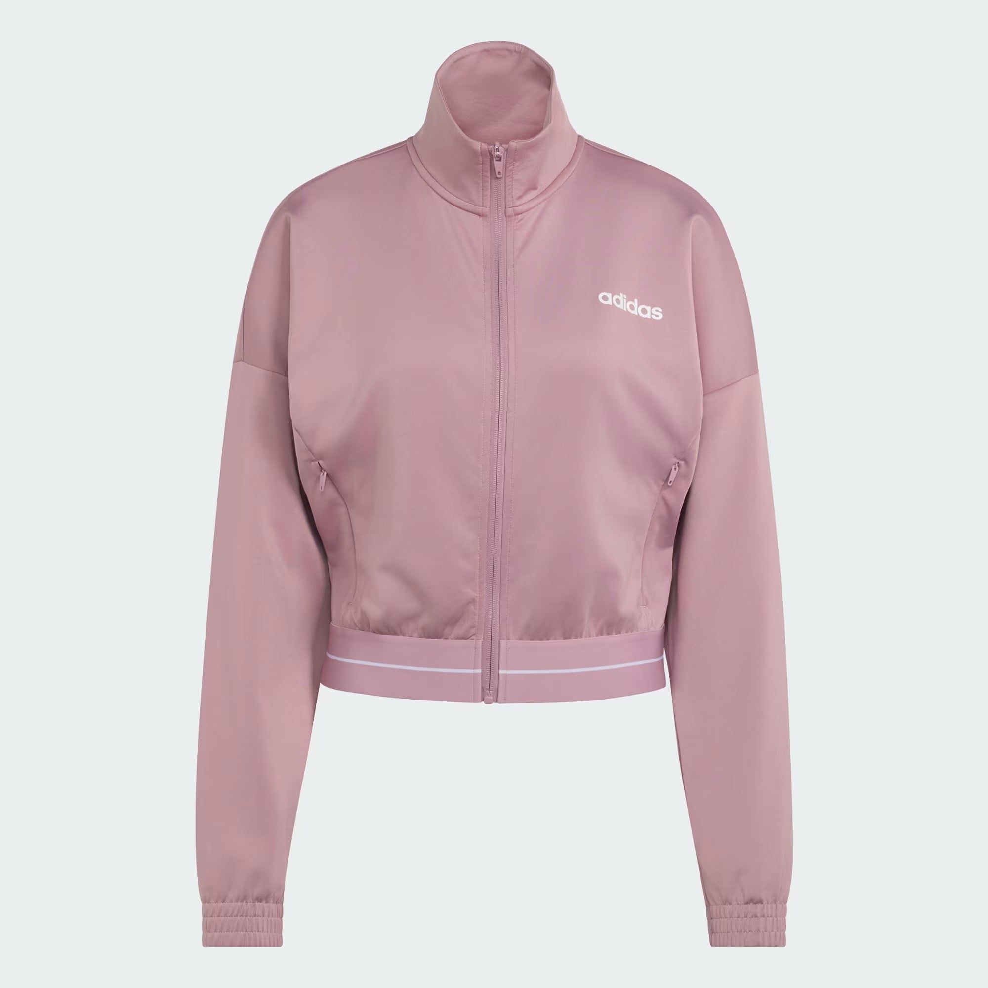 ÁO TRACK TOP NỮ ADIDAS HYPERGLAM CROPPED - KV1691 