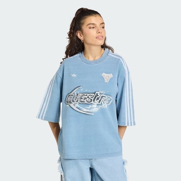  Áo Thun Nữ Denim Adidas Original 