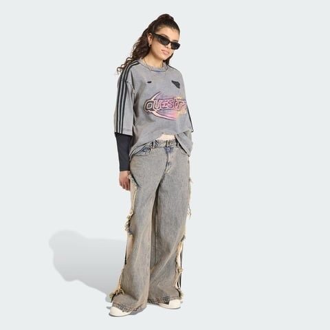  Áo Thun Nữ Denim Adidas Original 