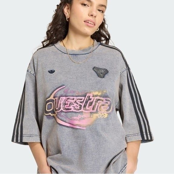  Áo Thun Nữ Denim Adidas Original 