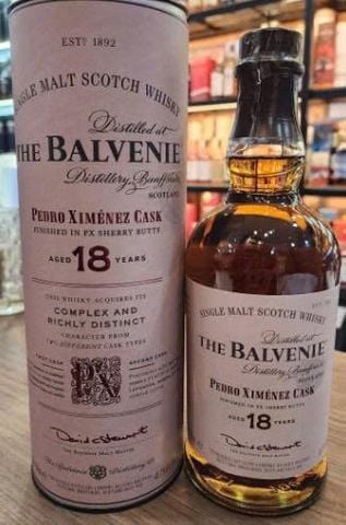 Balvenie 18YO Pedro Ximenez Cask 48.7% 6*70cl (B)