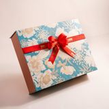  Hộp Quà Bánh Dừa Nướng - Tổ Yến Và Vỏ Bưởi Sấy Tone Xanh Ngọc Tiêu Chuẩn - GIAO NỘI THÀNH TPHCM 