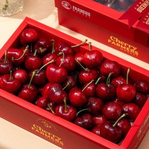  Hộp Quà Cherry Đỏ Tone Đỏ Cơ Bản - GIAO NỘI THÀNH TPHCM 