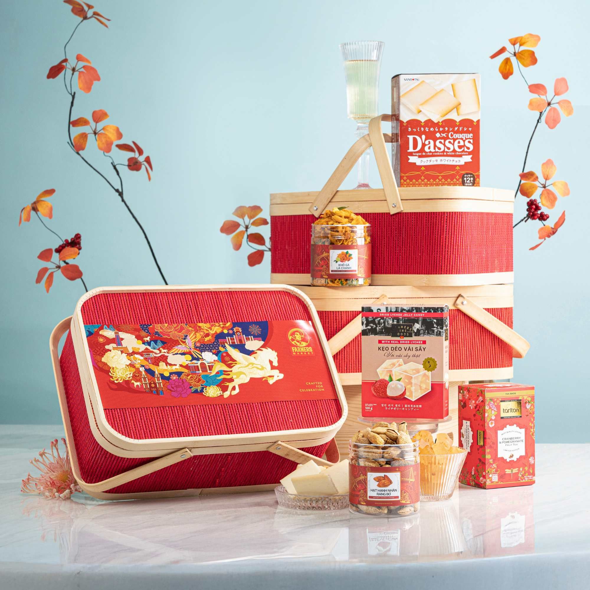  Hộp Quà Tết Bamboo Harmony 03 (GIAO HÀNG TOÀN QUỐC) 