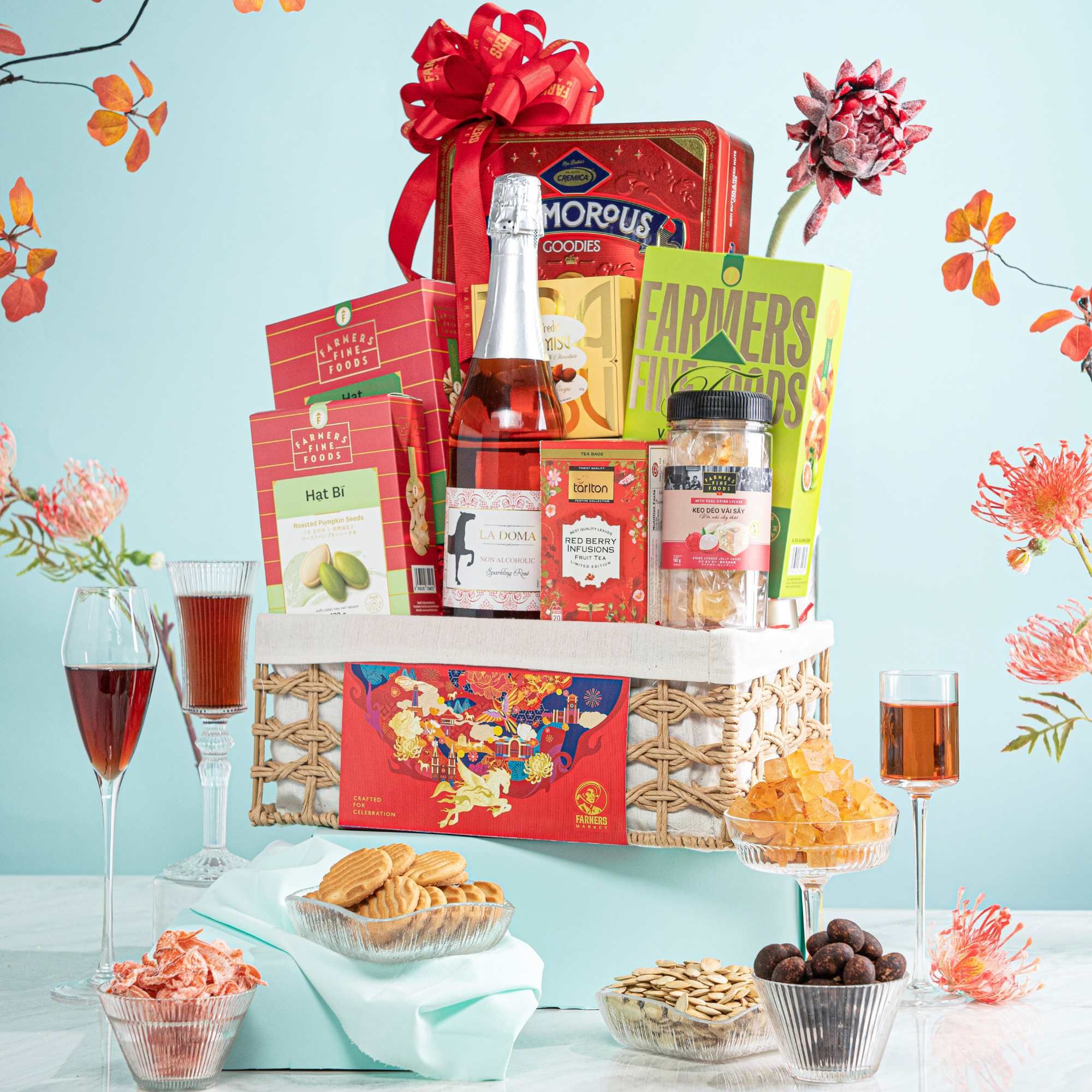  Giỏ Quà Tết Bamboo Harmony 10 (CHỈ GIAO TP.HCM) 